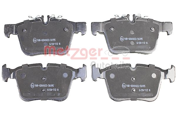METZGER 1170858 GREENPARTS Bremsbelagsatz, Scheibenbremse