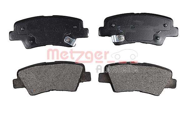 METZGER 1170863 Bremsbelagsatz, Scheibenbremse