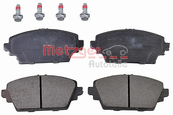 METZGER 1170870 Bremsbelagsatz, Scheibenbremse