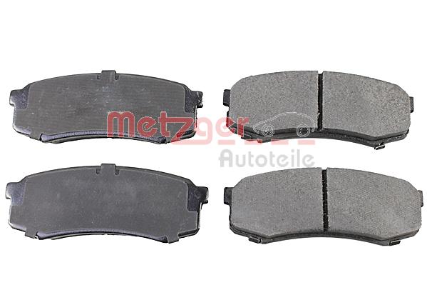 METZGER 1170871 Bremsbelagsatz, Scheibenbremse