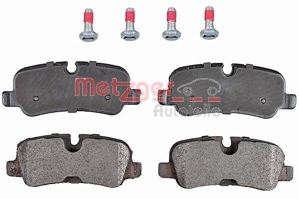 METZGER 1170877 Bremsbelagsatz, Scheibenbremse