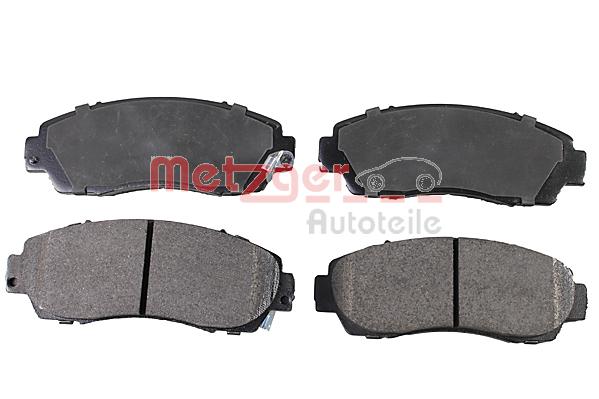 METZGER 1170911 Bremsbelagsatz, Scheibenbremse