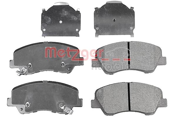 METZGER 1170918 Bremsbelagsatz, Scheibenbremse