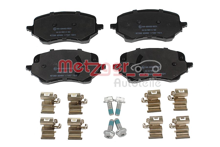METZGER 1170927 GREENPARTS Bremsbelagsatz, Scheibenbremse