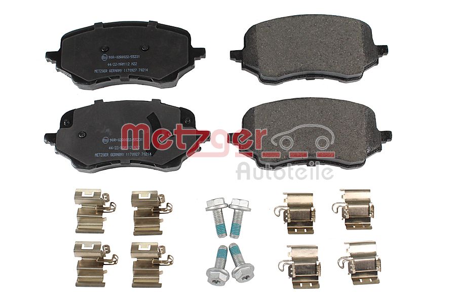 METZGER 1170927 GREENPARTS Bremsbelagsatz, Scheibenbremse