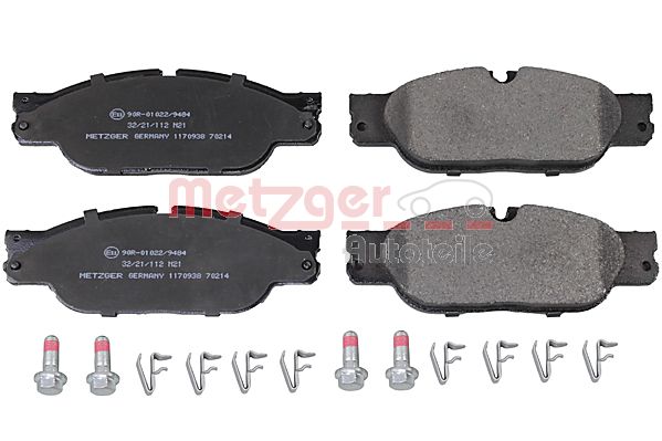 METZGER 1170938 Bremsbelagsatz, Scheibenbremse