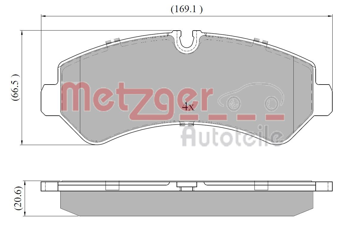 METZGER 1170948 Σετ...