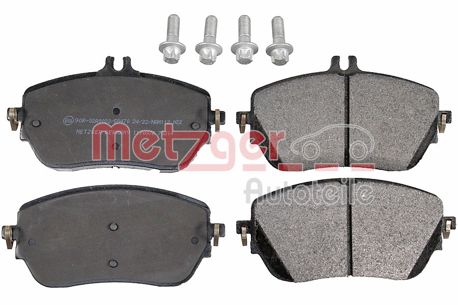 METZGER 1170976 GREENPARTS Bremsbelagsatz, Scheibenbremse
