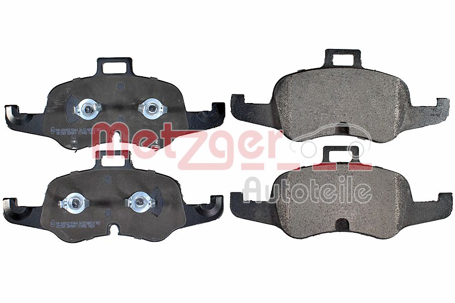 METZGER 1170982 Bremsbelagsatz, Scheibenbremse
