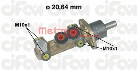 METZGER 202-044 CIFAM Hauptbremszylinder