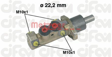 METZGER 202-228 CIFAM Hauptbremszylinder