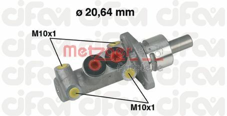 METZGER 202-277 CIFAM Hauptbremszylinder