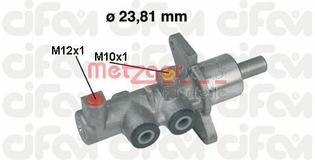 METZGER 202-379 CIFAM Hauptbremszylinder