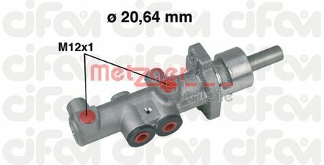 METZGER 202-404 CIFAM Hauptbremszylinder