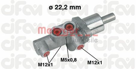 METZGER 202-436 CIFAM Hauptbremszylinder