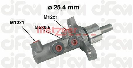 METZGER 202-439 CIFAM Hauptbremszylinder