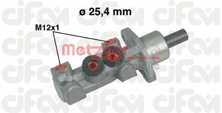METZGER 202-451 CIFAM Hauptbremszylinder