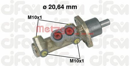 METZGER 202-461 CIFAM Hauptbremszylinder
