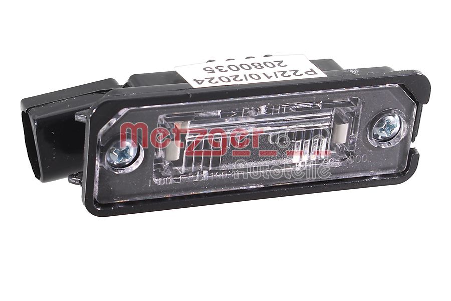 METZGER 2080035 Kennzeichenleuchte