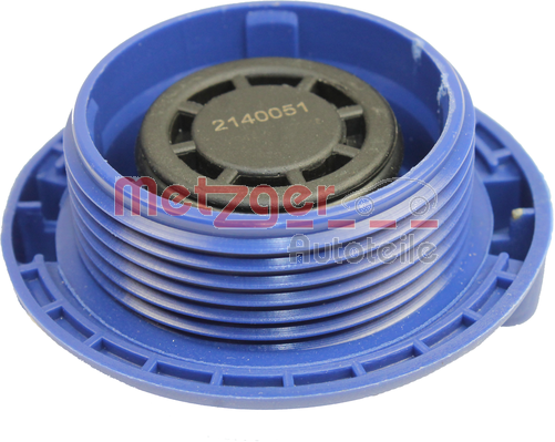 METZGER 2140051 Zárófedél, hűtőfolyadék-tartály SEAT VW