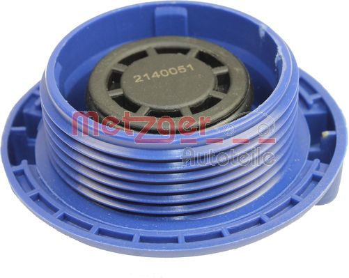METZGER 2140051 Zárófedél, hűtőfolyadék-tartály SEAT VW