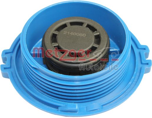 METZGER 2140060 Zárófedél, hűtőfolyadék-tartály AUDI FORD SEAT SKODA VW