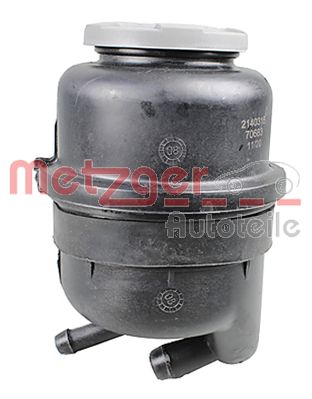 METZGER 2140315 Kiegyenlítőtartály, szervokormány-hidraulikaolaj AUDI VW
