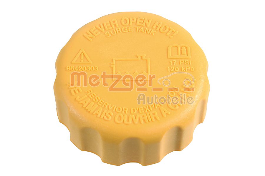 METZGER 2141034 Verschlussdeckel, Kühlmittelbehälter