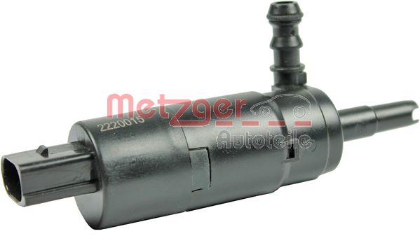 METZGER 2220015 GREENPARTS Waschwasserpumpe, Scheinwerferreinigung