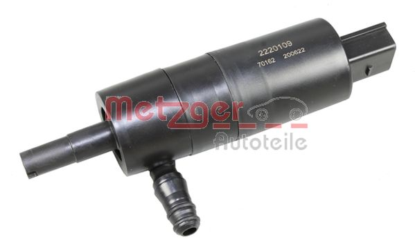 METZGER 2220109 Waschwasserpumpe, Scheinwerferreinigung