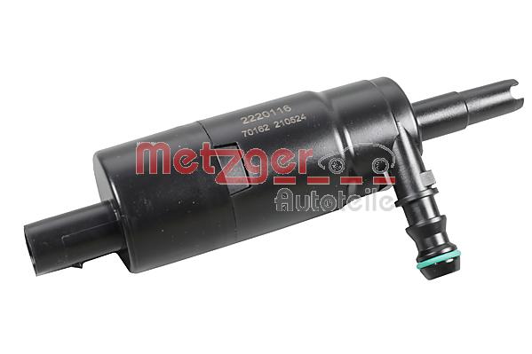 METZGER 2220116 mosóvízszivattyú, fényszórómosó elöl AUDI BMW FORD PORSCHE ROLLS-ROYCE SEAT SKODA VW