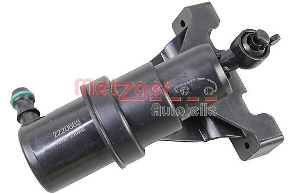 METZGER 2220663 Waschwasserdüse, Scheinwerferreinigung