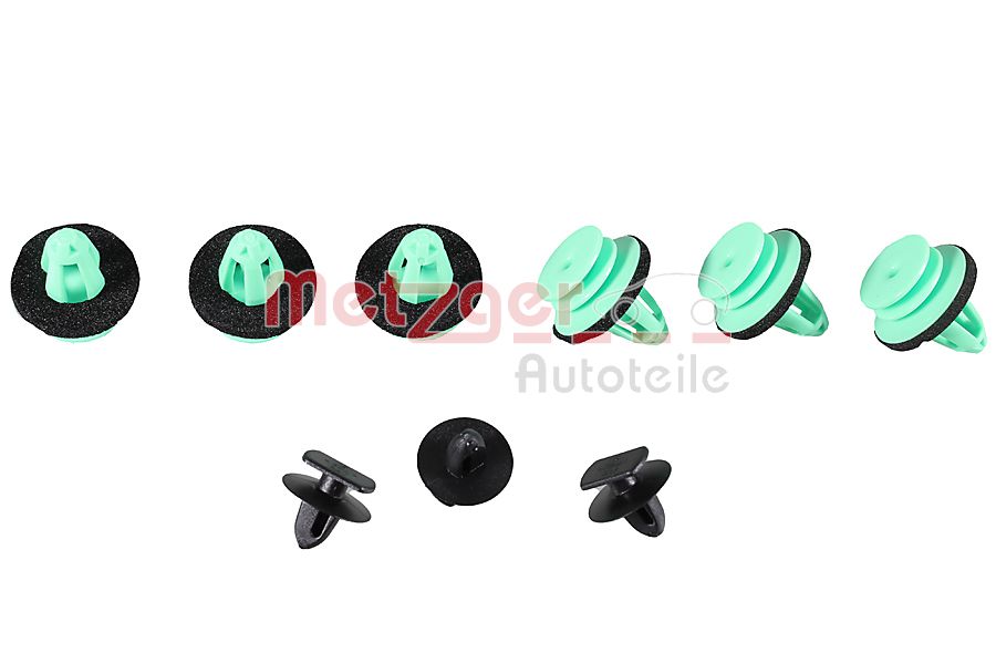 METZGER 2280089 Halteclipsatz, Innenraumverkleidung