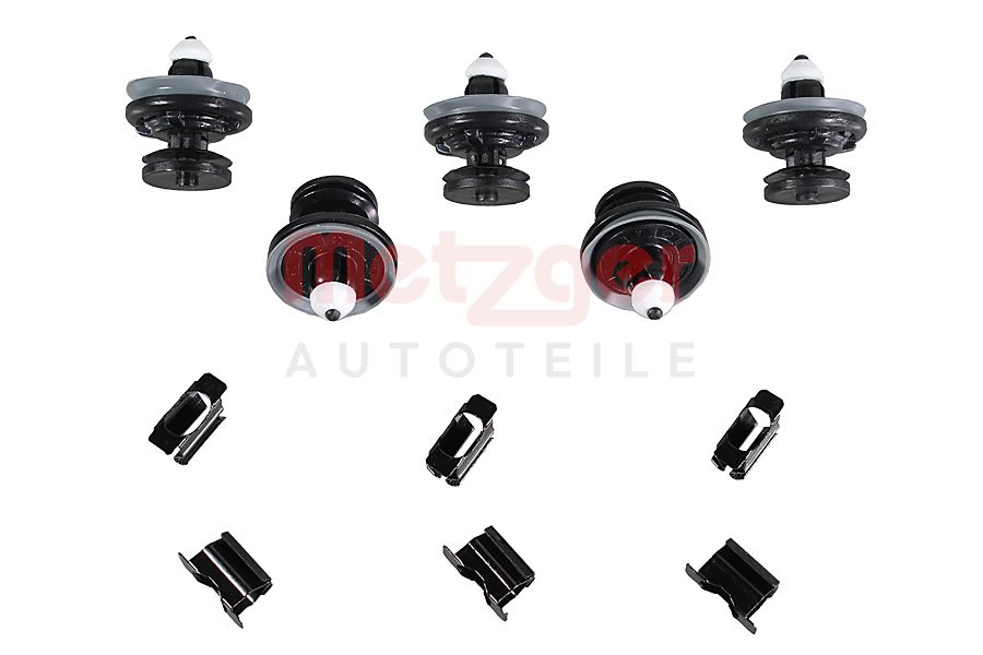 METZGER 2280102 Halteclipsatz, Innenraumverkleidung