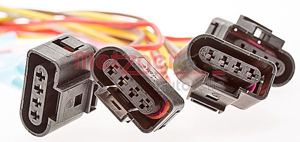 METZGER 2324009 Kábeljavító készlet, gyújtótekercs gyújtótekercs oldali AUDI BENTLEY FIAT LAMBORGHINI SEAT SKODA VW
