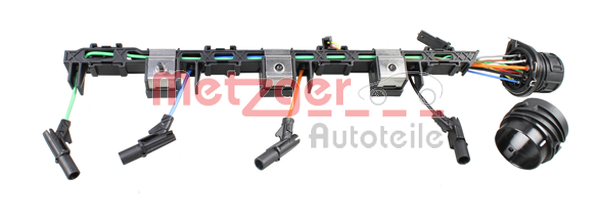 METZGER 2324097 Csatlakozó kábel, befecskendező szelep AUDI SEAT SKODA VW