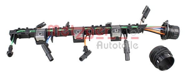 METZGER 2324098 Csatlakozó kábel, befecskendező szelep AUDI SEAT SKODA VW