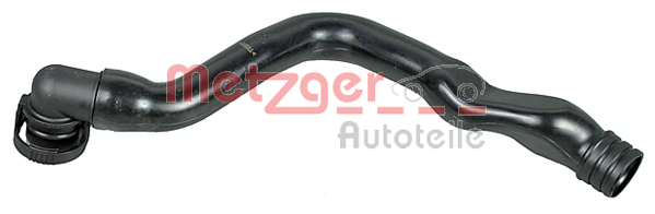 METZGER 2380094 Cső, szelepfedél légtelenítés A hengerfej fedéltől az olajleválasztóhoz AUDI SEAT SKODA VW