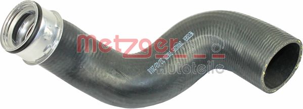 METZGER 2400205 Ελαστ. σωλ. αέρα υπερπλήρωσης δεξιά κάτω προς υπερσυμπιεστή καυσαερίων for AUDI