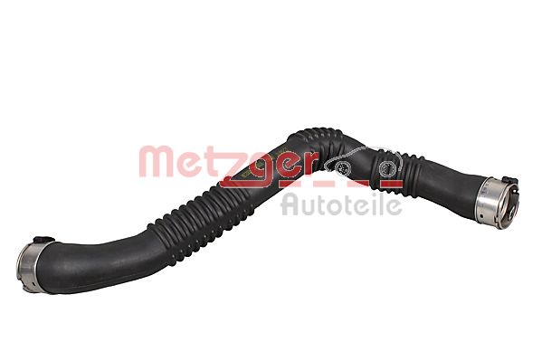 METZGER 2401026 Töltőlevegő cső bal alsó Töltőlevegő hűtő MERCEDES-BENZ