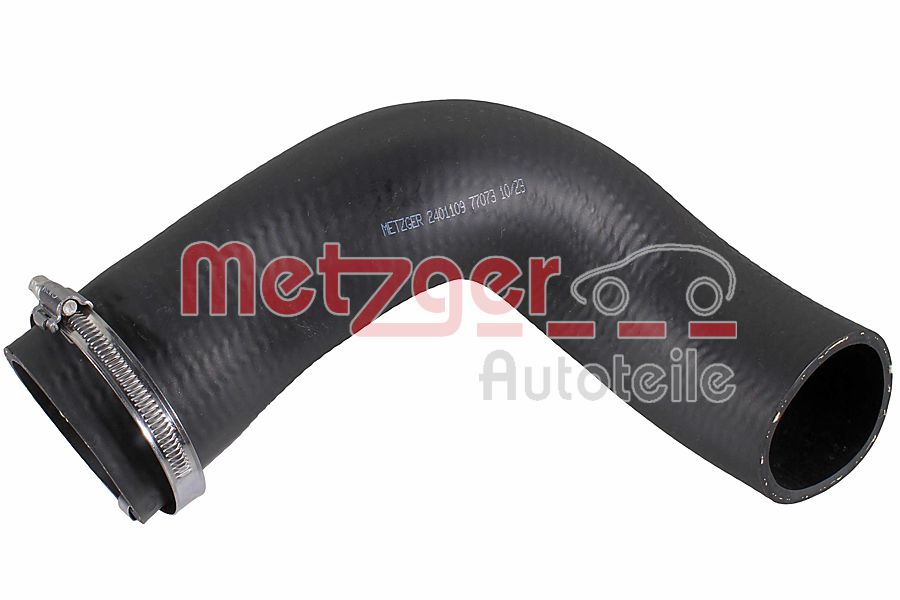 METZGER 2401109 GREENPARTS Ελαστ. σωλ. αέρα υπερπλήρωσης αριστερά κάτω Ψυγείο αέρα υπερπλήρωσης for VOLVO