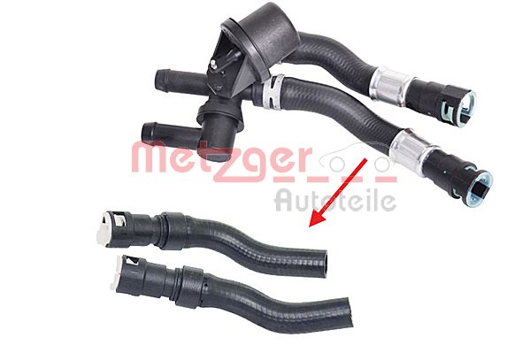 METZGER 2420108 Kühlerschlauch