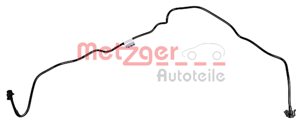 METZGER 2420504 hűtőcső bal felső Motorhűtő FORD