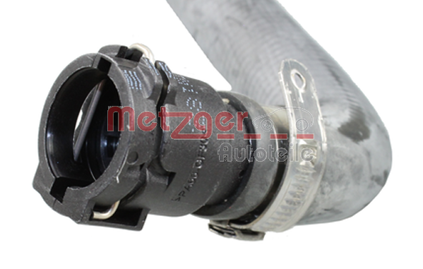 METZGER 2420822 hűtőcső bal felső Motorhűtő BMW