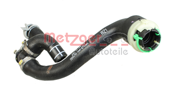 METZGER 2420830 hűtőcső Fűtéscső OPEL