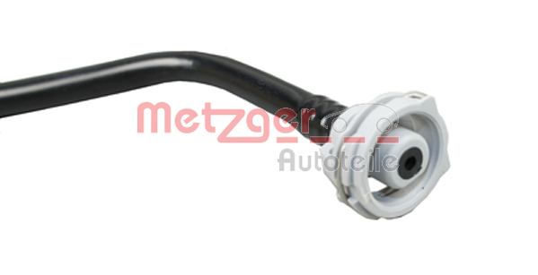 METZGER 2420900 hűtőcső bal felső Motorhűtő AUDI
