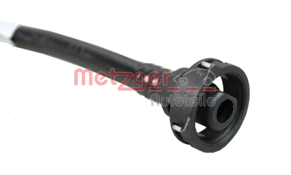 METZGER 2420900 hűtőcső bal felső Motorhűtő AUDI