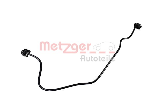 METZGER 2421387 Légtelenítőcső, kiegyenlítőtartály jobbra fenn Motorhűtő FORD