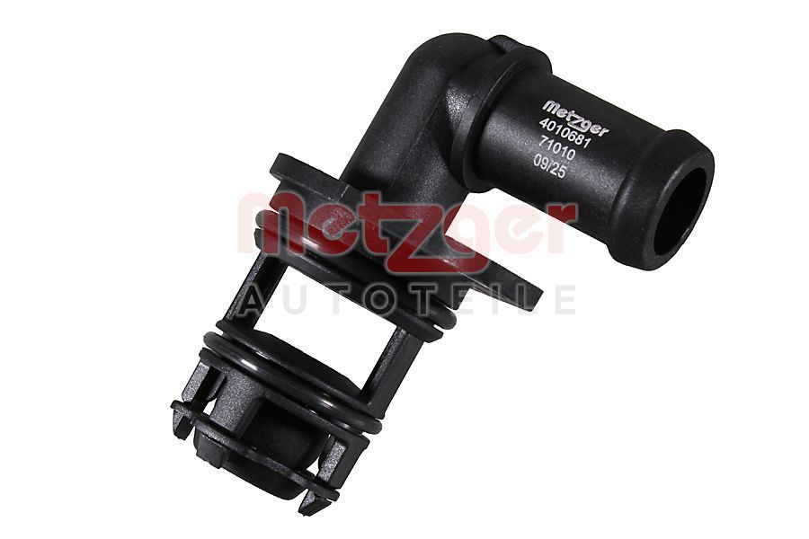METZGER 4010681 Coolant Flange Upper Left for AUDI PORSCHE VW