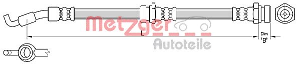 METZGER 4110305 Bremsschlauch